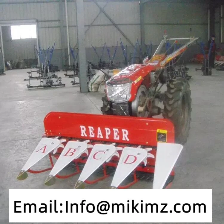 Simple Operation Maize Reaper Binder Grain Harvester