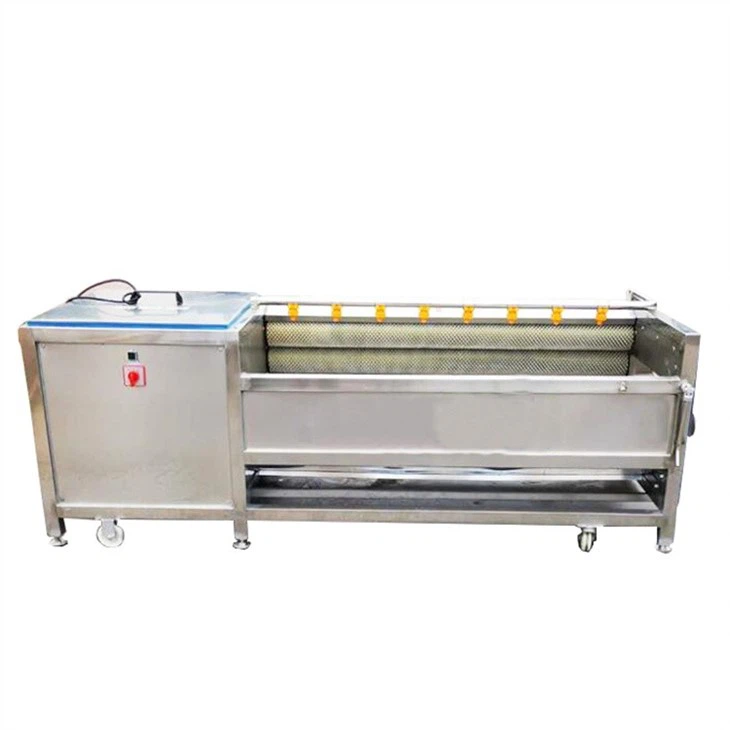 Fruit Washing And Peeling Machine