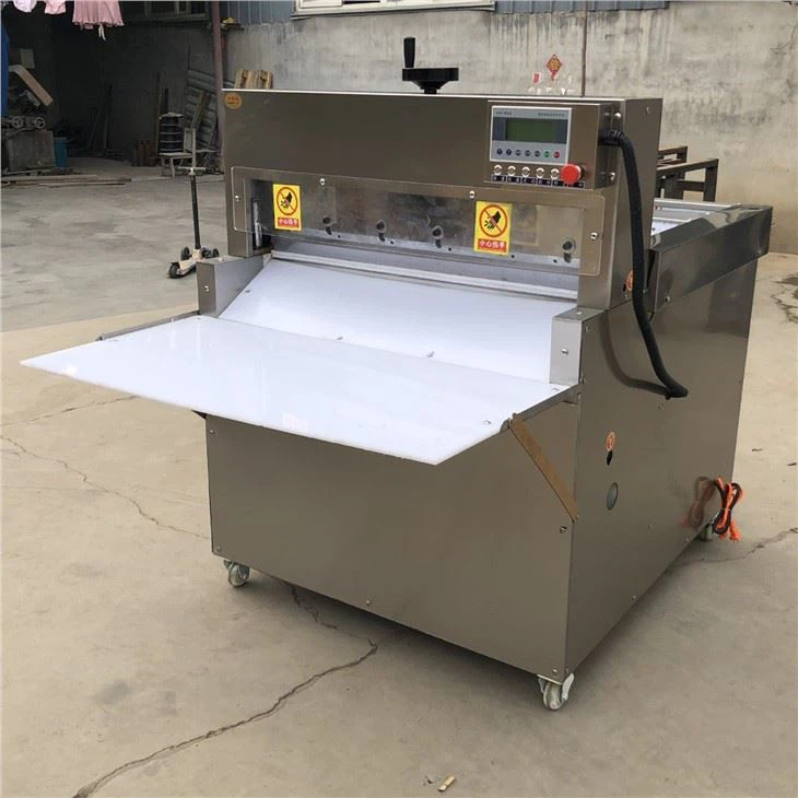Frozen Beef Roll Slices Cutting Machine