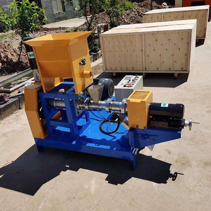 Fish Feed Extruder Machine Fish Feed Production Plant