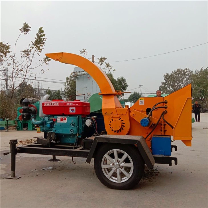 Wood Chipper 40hp Diesel Engine