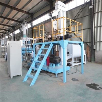 Floating Fish Feed Pellet Making Extruder Machine Floating Fish Feed Pellet Making Extruder Machine